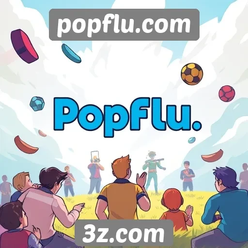 Explorando a comunidade de jogadores em Popflu.com
