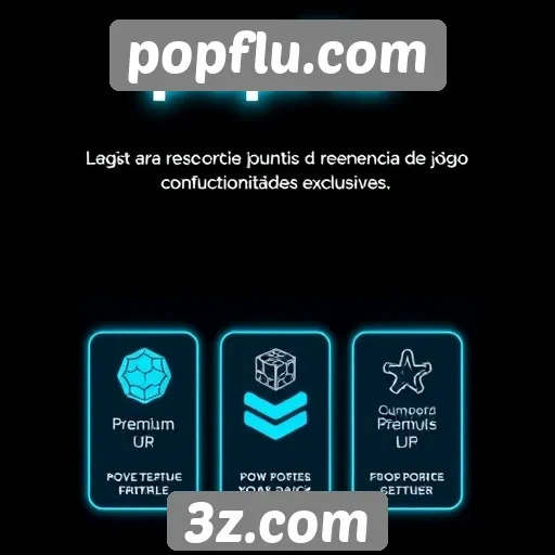 Recursos premium disponíveis no site de jogos
